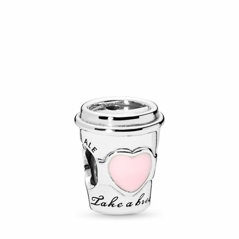 Pandora Drink To Go Charm NZ, Sterling Silver (016782-XEM)